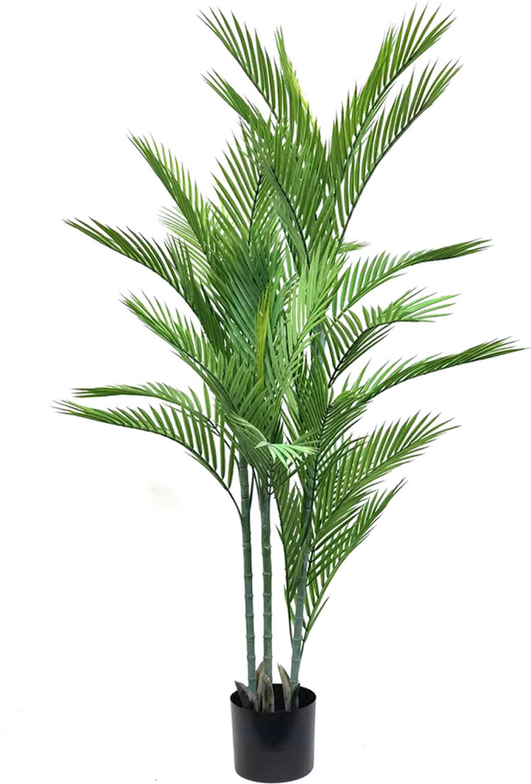 RegalosMiguel Planta Artificial Palmera Helechosa 1.30 cm