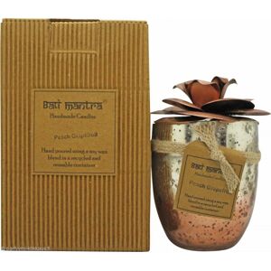 Bali Mantra Camellia Glass Copper Candle 500g - Peach Grapefruit