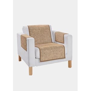 Goldner Fashion Nojatuolin ja sohvan irtopäällinen - myyränruskea / kuvioll. - Gr. 165 x 140 cm