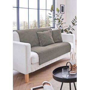 Goldner Fashion Nojatuolin ja sohvan irtopäällinen - harmaanvihreä - Gr. 50 x 140 cm