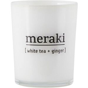 Meraki Scented Candle White Tea & Ginger 60g