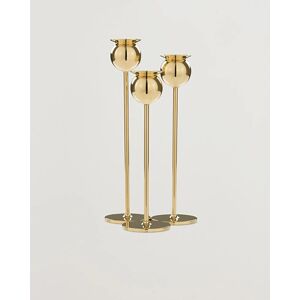 Skultuna The Tulip Candlestick Brass Set of Three - Sininen - Size: S M L XL XS XXS - Gender: men