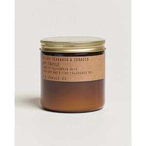 P.F. Candle Co. Soy Candle No. 4 Teakwood & Tobacco 354g - Size: One size - Gender: men