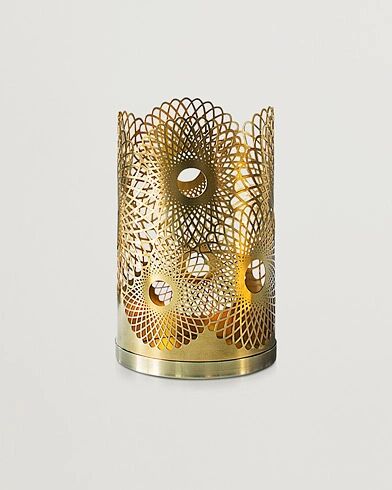Skultuna Feather Candle Holder Brass