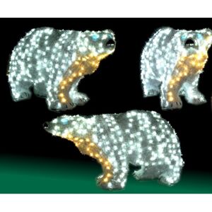 EUR Ours lumineux 3D