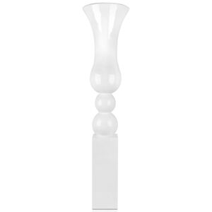 Arte dal Mondo - Vase coupe de sol blanc - 196x46 cm Blanc - Publicité