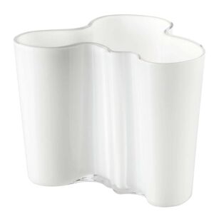 Iittala - Aalto Vase Savoy 160 mm, blanc opale