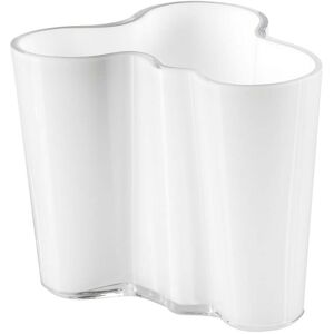 Iittala Aalto vase Savoy blanc opale 95 mm