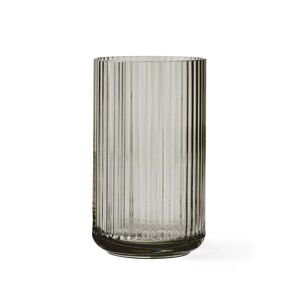 Lyngby Porcelæn - Vase en verre H 20 cm, smoke - Publicité