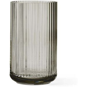 Lyngby Porcelæn - Vase en verre H 25 cm, smoke