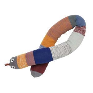 ferm LIVING - Mr. Snake Coussin, arc-en-ciel poussiéreux