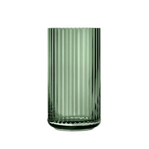Lyngby Porcelaen Vase en verre H 20 cm vert