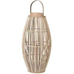 Broste copenhagen - Lanterne en aleta bambou, ø 31,5 x h 62,5 cm, naturel