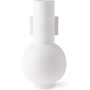 HKliving - vase l, ø 21 x h 42,5 cm, blanc mat