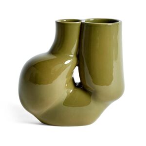 HAY - Vase chubby w & s, vert olive - Publicité