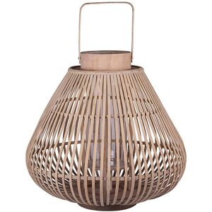 Broste Copenhagen - Lanterne en bambou du Sahara L, Ø 44 x H 38 cm, naturel