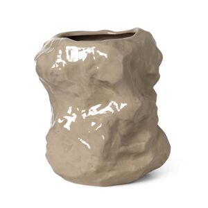 ferm LIVING Tuck Vase de sol a 34 x H 40 cm cashmere
