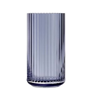 Lyngby Porcelæn - Vase en verre H 31 cm, midnight blue