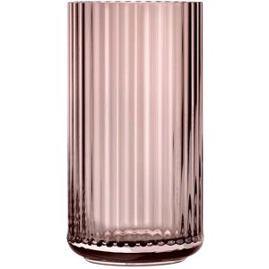 - Vase en verre H 31 cm, burgundy