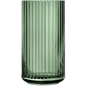 Lyngby Porcelaen Vase en verre H 31 cm vert