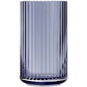 Lyngby Porcelæn - Vase en verre, h 25 cm, midnight blue