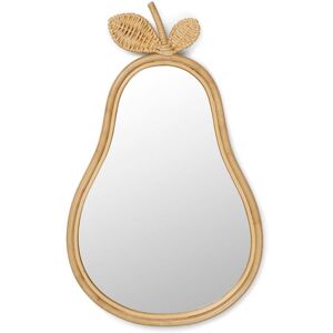 ferm LIVING - Miroir pour enfants Pear, 37 x 62 cm, naturel