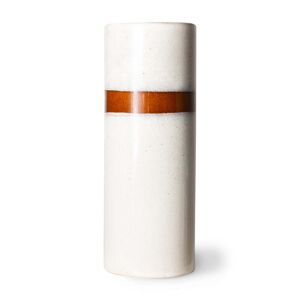 HKliving - 70's Vase en ceramique, L, snow