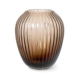 Kähler Design - Hammershøi Vase en verre, H 18,5 cm, noix - Publicité
