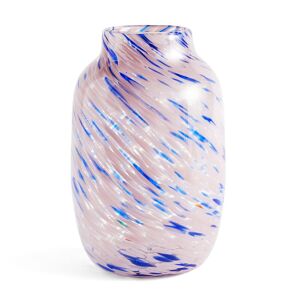 HAY - Splash Vase L, Ø 17,5 x H 27 cm, light pink and blue - Publicité