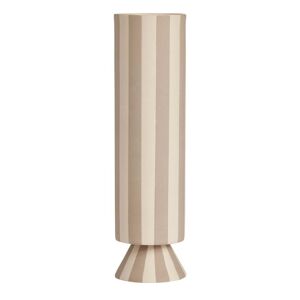 OYOY - Toppu Vase, Ø 8,5 x H 31 cm, clay