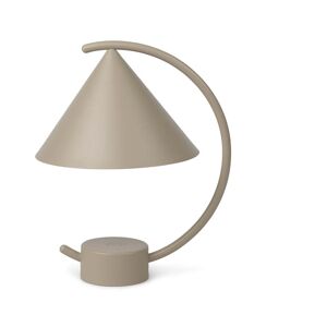 ferm LIVING Meridian Lampe de table LED rechargeable cashmere