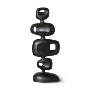 HKliving - Sculpture en aluminium, heavy black