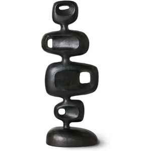 HKliving - Sculpture en aluminium, heavy black