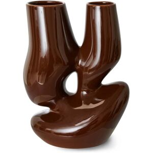 HKliving Vase en ceramique Organic L espresso