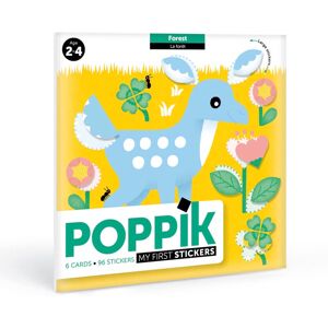 Mes premiers stickers - la forêt - Poppik