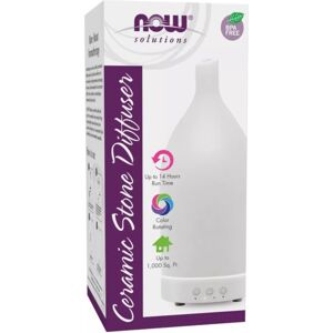 Now Foods Diffuseur en pierre céramique pour huiles essentielles blanc