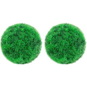 Boules de buis artificielles 2 pcs 22 cm vidaXL - N/A - Publicité