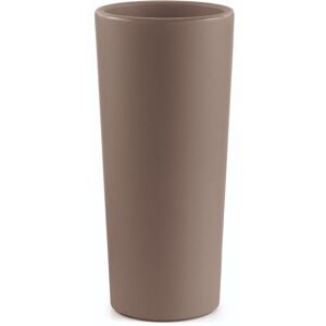 VECA Vase cache-pot rond clou H.100CM havane - Publicité