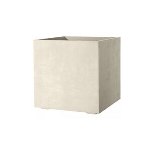 Deroma - vase cube millennium 49 cm perle - Publicité