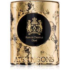 Atkinsons Rum & Chestnut Duet bougie parfumée 200 g