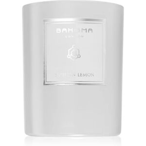 Bahoma London Ash Collection Sicilian Lemon bougie parfumée 220 g