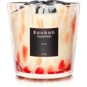 Baobab Collection Pearls Coral bougie parfumée 8 cm