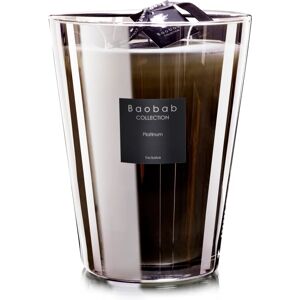 Baobab Collection Les Exclusives Platinum bougie parfumée 24 cm