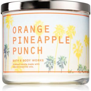 Bath & Body Works Orange Pineapple Punch bougie parfumee I. 411 g