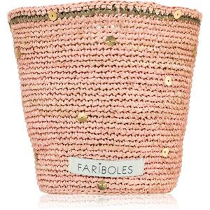 FARIBOLES Collab X Carol On The Roof Sakura Glitter bougie parfumée pink 400 g