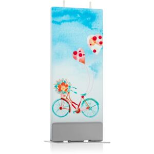 Flatyz Holiday Bike With Hearts bougie decorative 6x15 cm