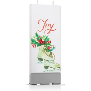 Flatyz Holiday Christmas Skate Joy bougie décorative 6x15 cm