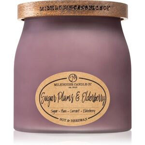 Milkhouse Candle Co. Sentiments Sugar Plums & Elderberry bougie parfumee 454 g