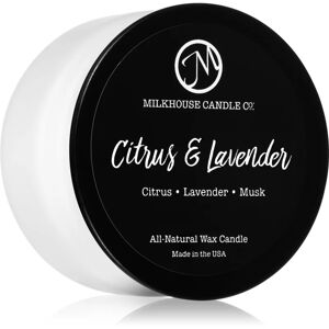 Milkhouse Candle Co. Creamery Citrus & Lavender bougie parfumée Sampler Tin 42 g