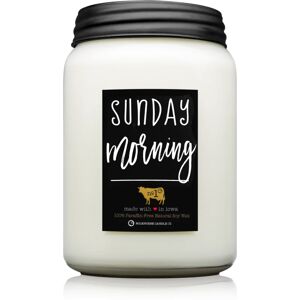 Milkhouse Candle Co. Farmhouse Sunday Morning bougie parfumee Farmhouse Jar 737 g